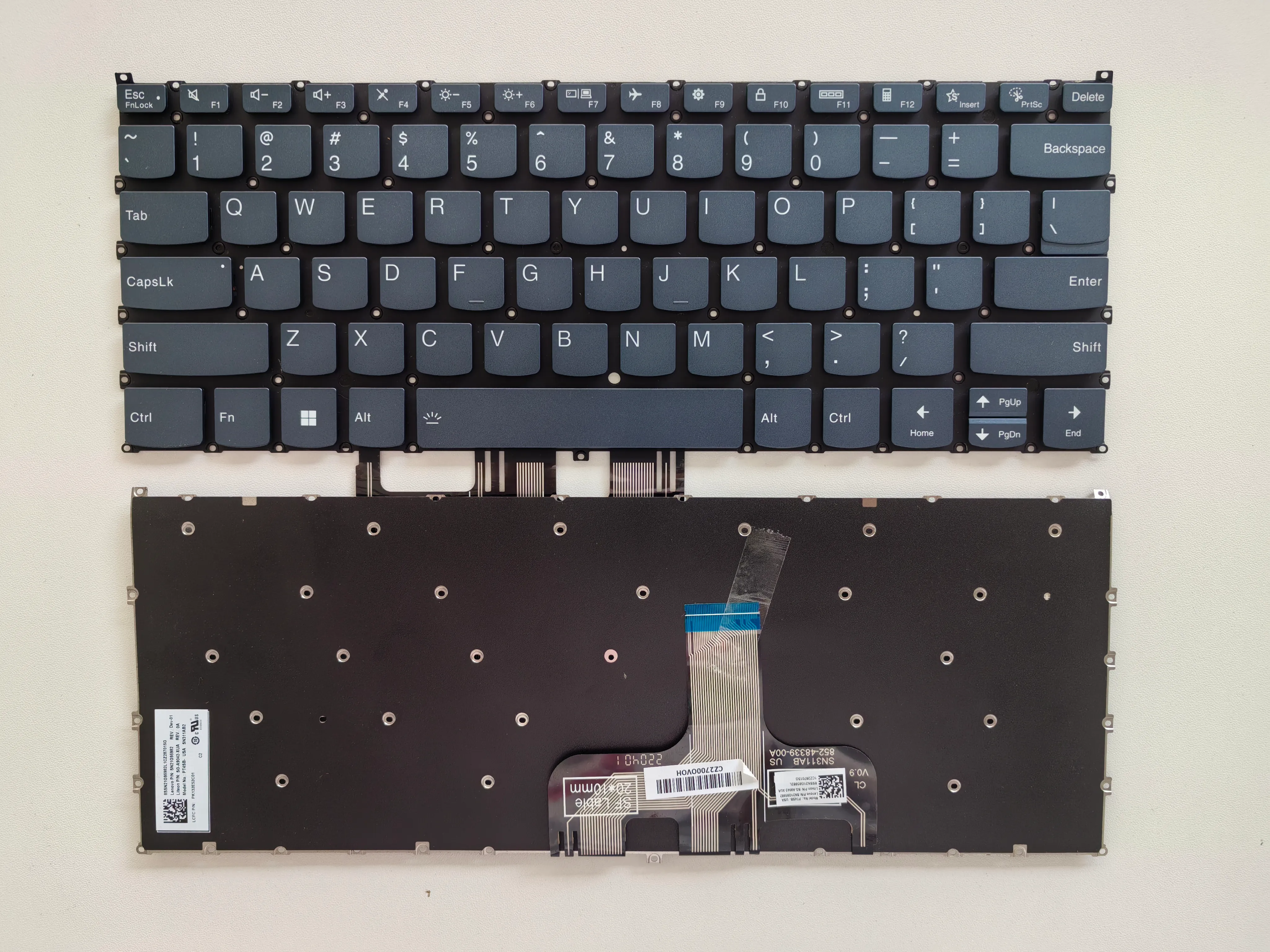 Picture of Laptop US keyboard forNew Replacement Keyboard Laptop For LENOVO YOGA 7 14AC/YOGA7 14AC Yoga 7 ProX 14ARH7 Dark blue US US Layout